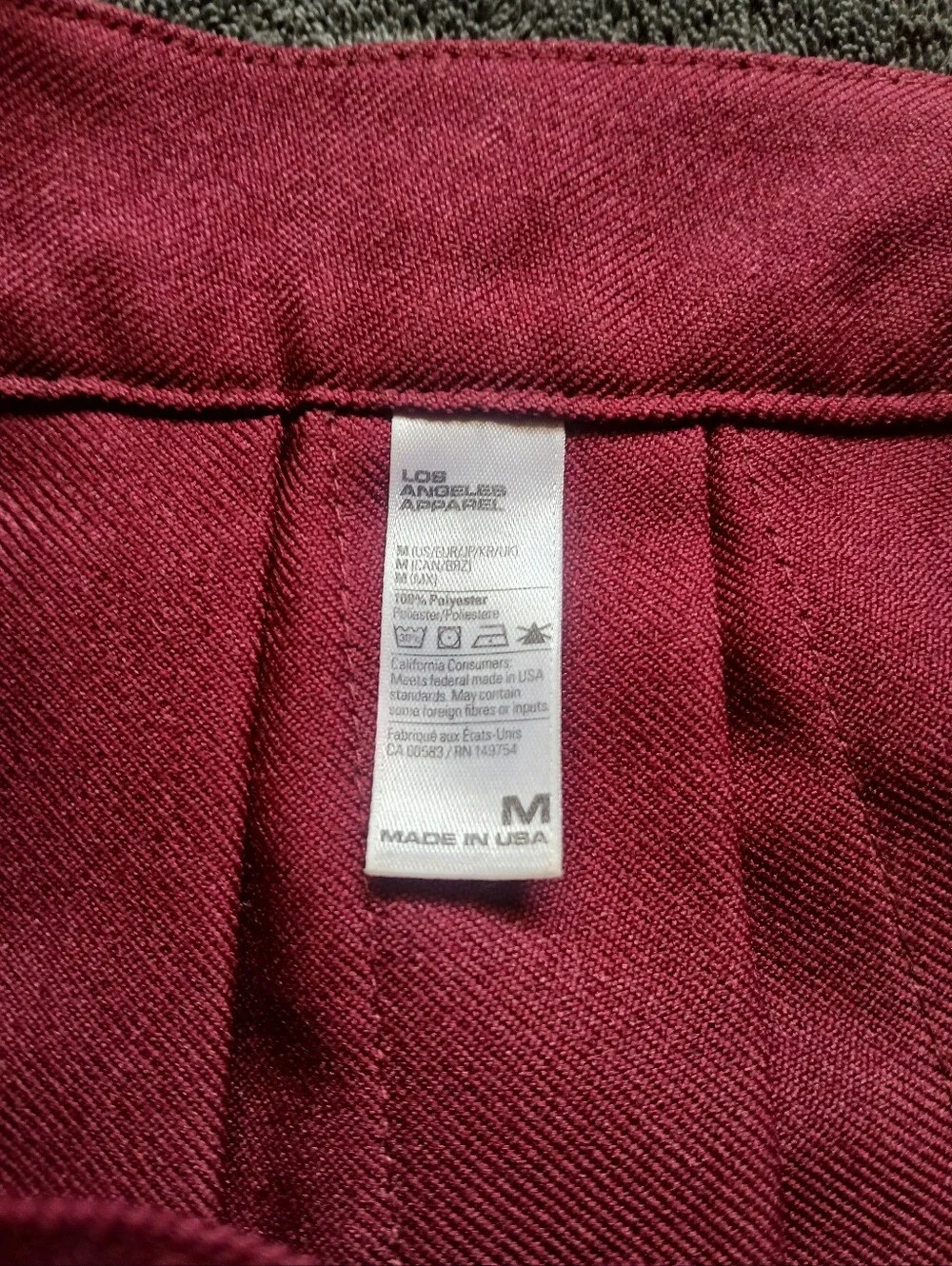 Los Angeles Apparel Pleated Tennis Skirt